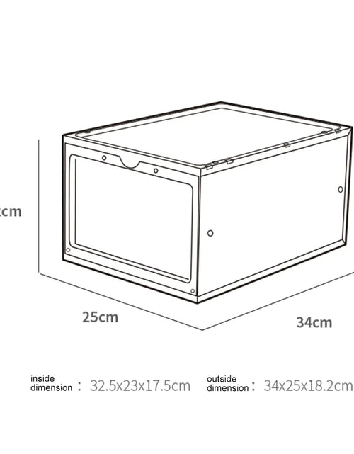 Load image into Gallery viewer, Dustproof Shoes Box
