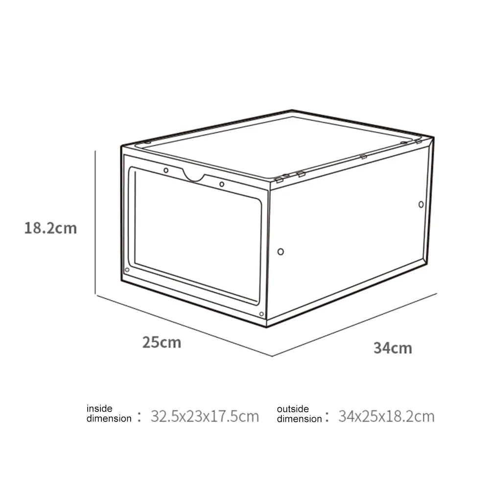 Dustproof Shoes Box