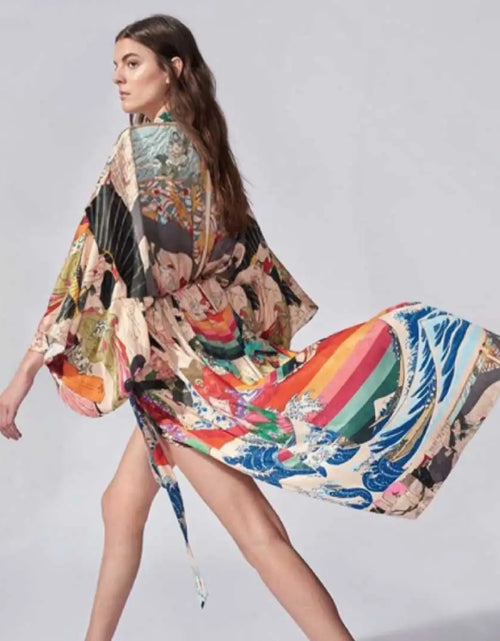 Load image into Gallery viewer, Salma Kimono Cover Up
