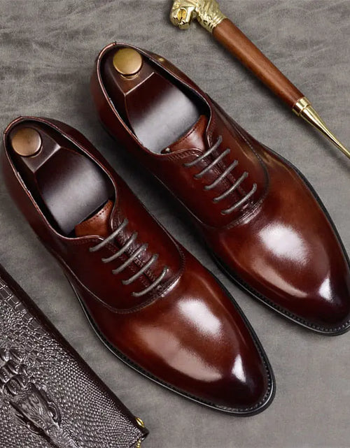 Load image into Gallery viewer, Italian Style Oxford Dress Shoes
