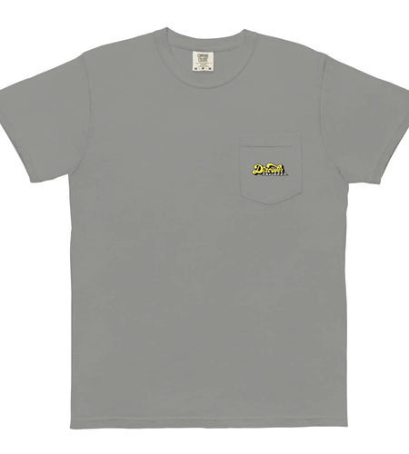 Discover the Deep Giant Squid Pocket T-shirt