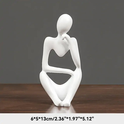 Load image into Gallery viewer, The Thinker Abstract Figurine
