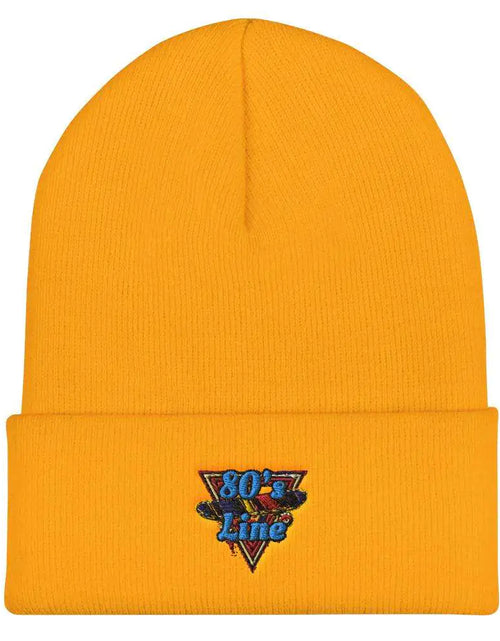 Load image into Gallery viewer, 80&#39;s Line Cuffed Beanie
