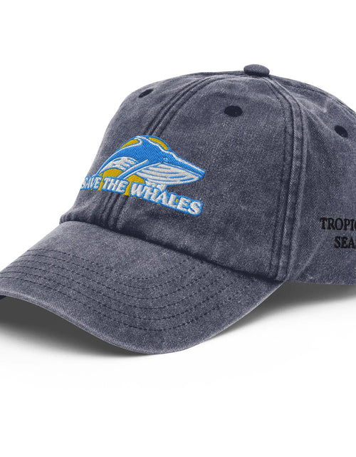 Load image into Gallery viewer, Vintage Save the Whales Hat
