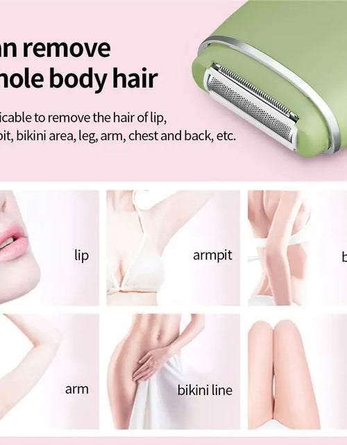 Load image into Gallery viewer, Professional Women Epilator Electric Hair Remover
