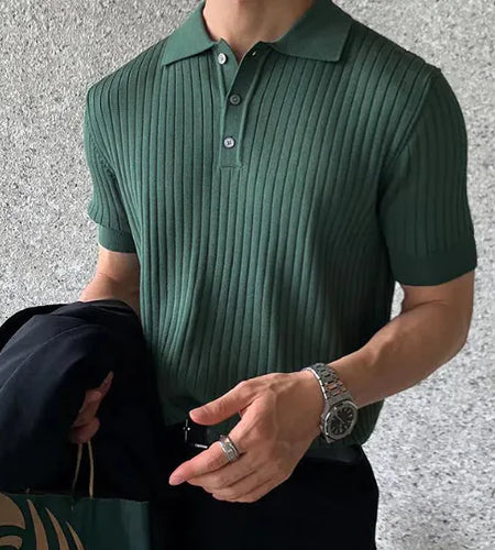 Lined Polo Shirt
