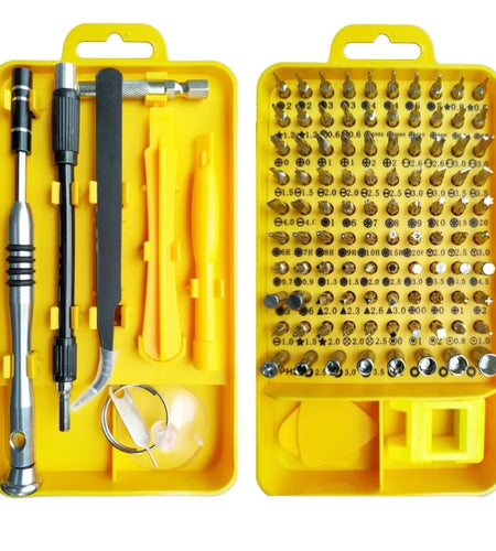 115-in-1 Precision Screwdriver Set for Mobile Phone and Watch Repair
