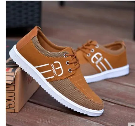 Load image into Gallery viewer, Men Canvas Shoes Trend Lace
