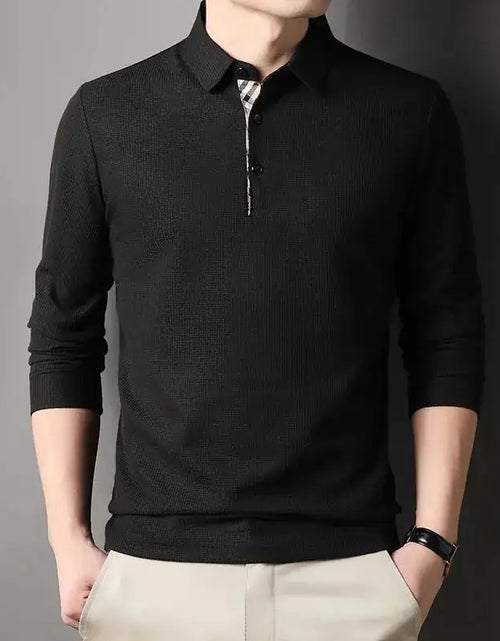 Load image into Gallery viewer, Long Sleeve Polo Shirt
