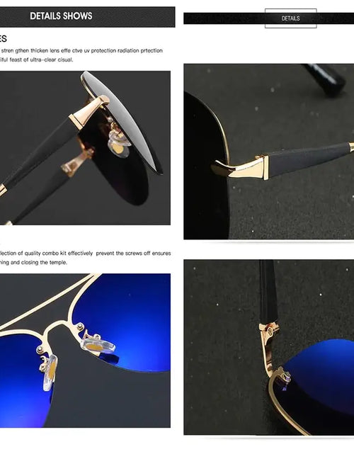 Load image into Gallery viewer, Luxury Brand Sunglasses Men
