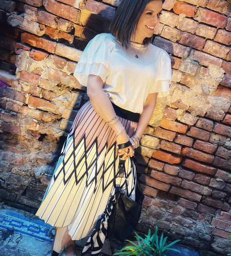 Magnolia Pleated Skirt