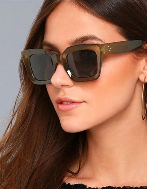 Load image into Gallery viewer, Luxury Brand Square Sunglasses
