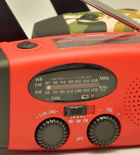 Portable Emergency Radio LED Flashlight