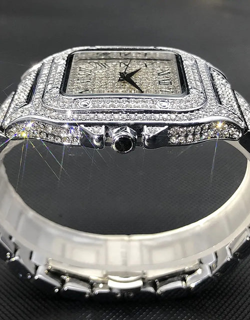 Load image into Gallery viewer, Waterproof Full Diamond Men&#39;s Watches
