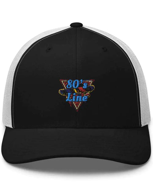 Load image into Gallery viewer, 80&#39;s Line Trucker Hat
