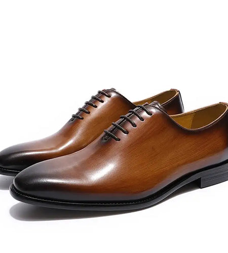 Men's Leather Oxford Shoes