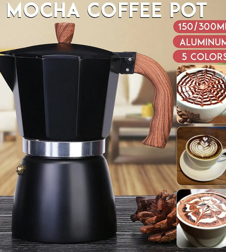 Portable Octagonal Espresso Coffee Maker