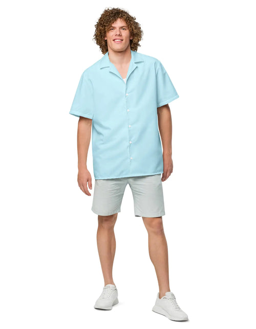 Load image into Gallery viewer, Bahama Water Blue button shirt
