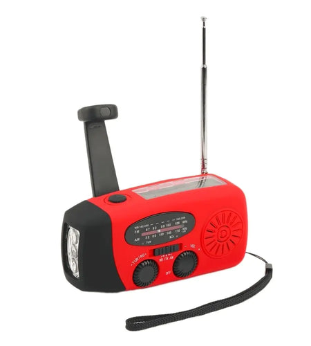 Portable Emergency Radio LED Flashlight
