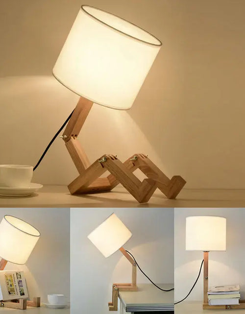 Load image into Gallery viewer, Table Lamp Robot Shape
