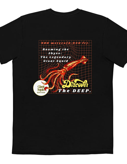 Load image into Gallery viewer, Discover the Deep Giant Squid Pocket T-shirt
