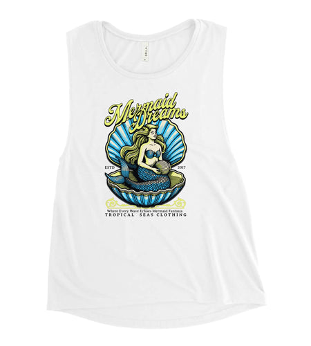 Ladies’ Tropical Mermaid Tank Top