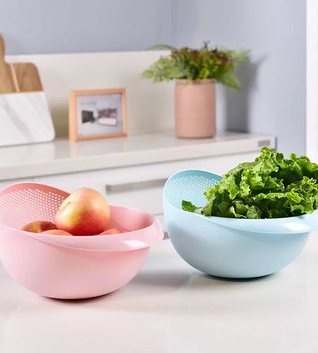 Silicone Colander Rice Bowl