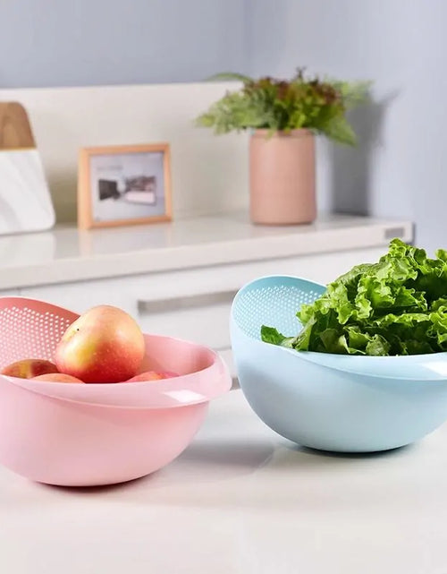 Load image into Gallery viewer, Silicone Colander Rice Bowl
