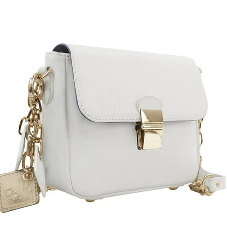 Tiny Leather Handbag -White (Option 2)