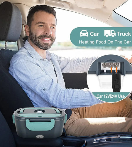 2-In-1 Electric Heating Lunch Box