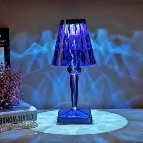 Load image into Gallery viewer, Diamond Table Lamp: USB Touch Sensor LED Night Light
