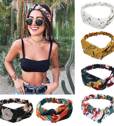 Fashion Women Girls Summer Bohemian Hair Bands