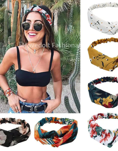 Load image into Gallery viewer, Fashion Women Girls Summer Bohemian Hair Bands
