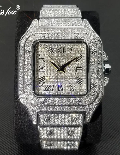 Load image into Gallery viewer, Waterproof Full Diamond Men&#39;s Watches
