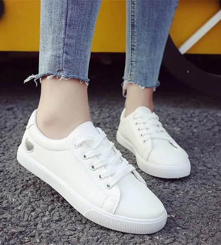 Skate White Shoes