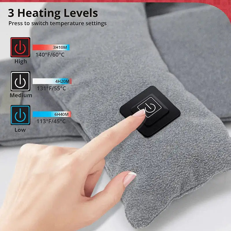 Heated Electric Scarf Ensures Cozy Warmth