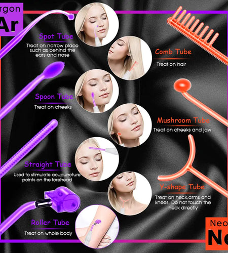 High Frequency Electrotherapy Wand