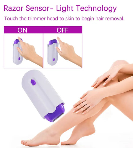 Painless Hair Removal Women Light Safely Sensor