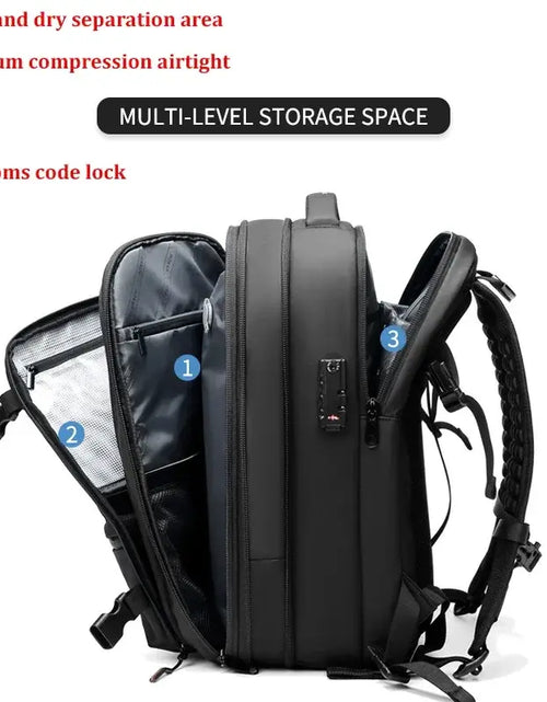 Load image into Gallery viewer, Vacuum Compression Backpack
