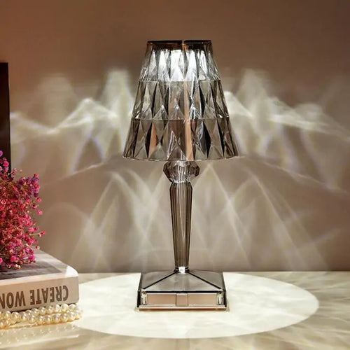 Load image into Gallery viewer, Diamond Table Lamp: USB Touch Sensor LED Night Light
