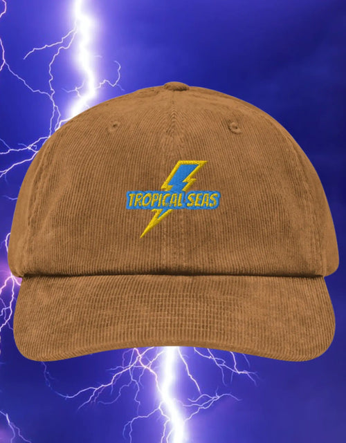 Load image into Gallery viewer, Lightning Strike Corduroy Hat
