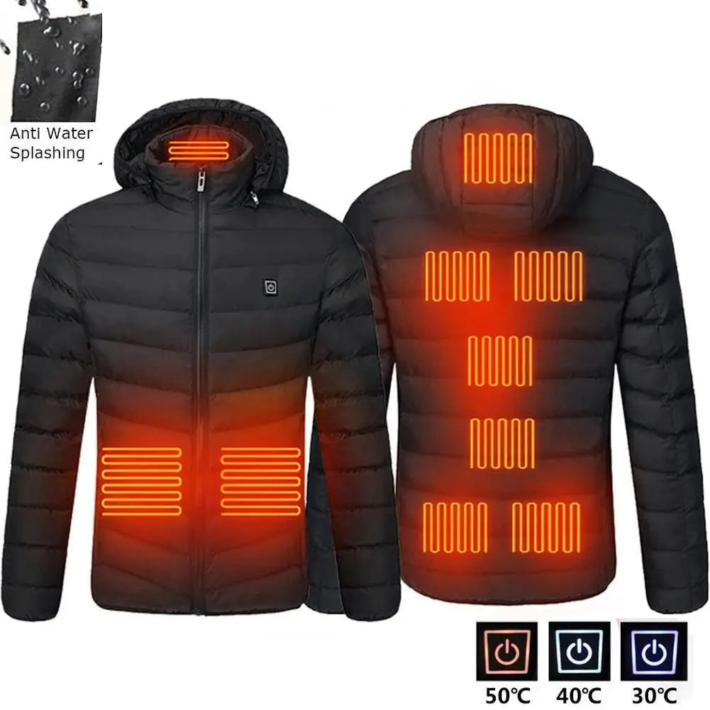 11 Areas Waterproof Heating Jacket