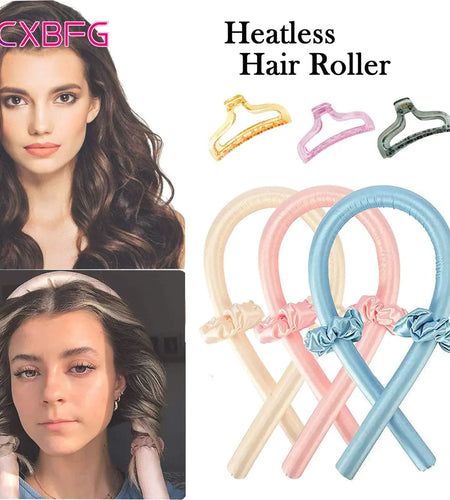 Headband Lazy Hair Curlers Hair Styling