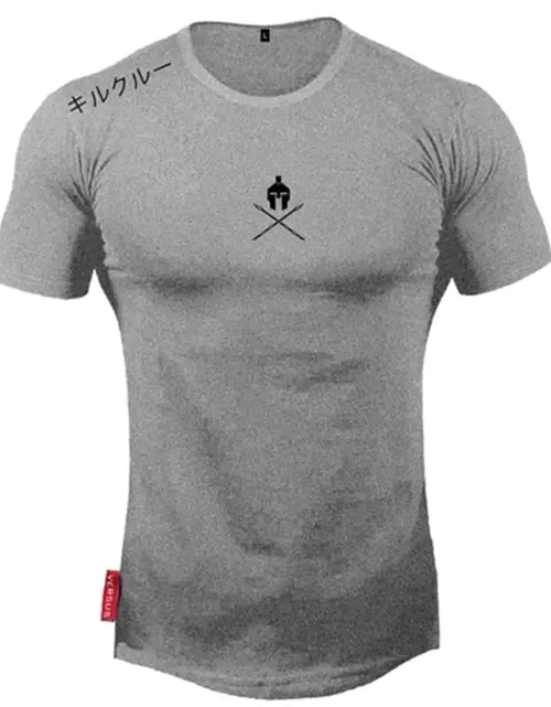 Load image into Gallery viewer, Men T Shirts Fashion Summer Bodybuilding Letter
