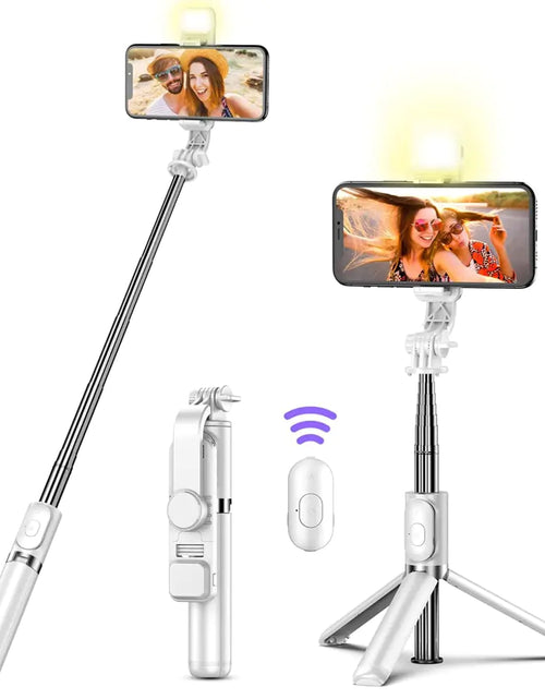 Load image into Gallery viewer, Wireless Bluetooth Selfie Stick Tripod
