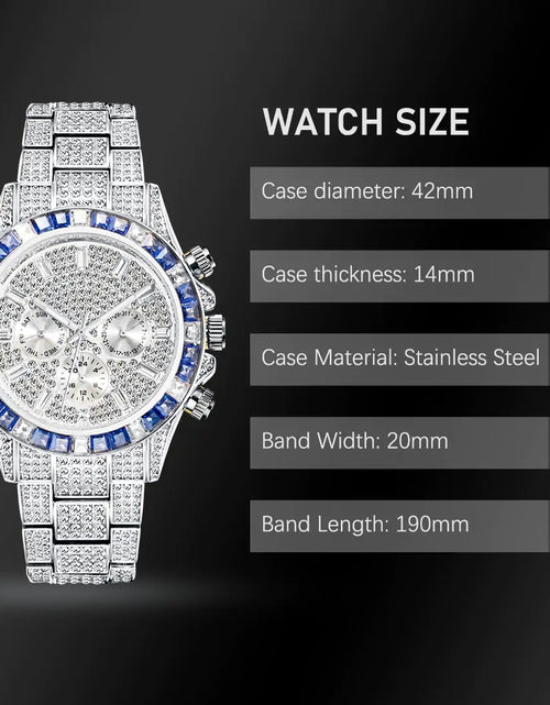 Load image into Gallery viewer, Diamond Calendar Watches
