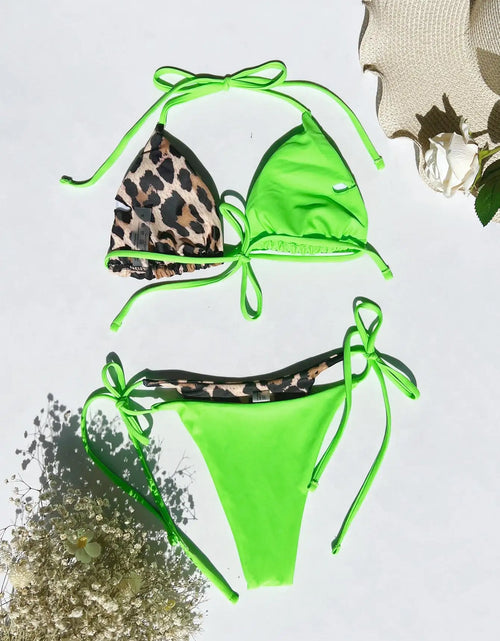 Load image into Gallery viewer, Leopard Bikini
