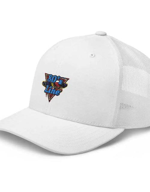 Load image into Gallery viewer, 80&#39;s Line Trucker Hat
