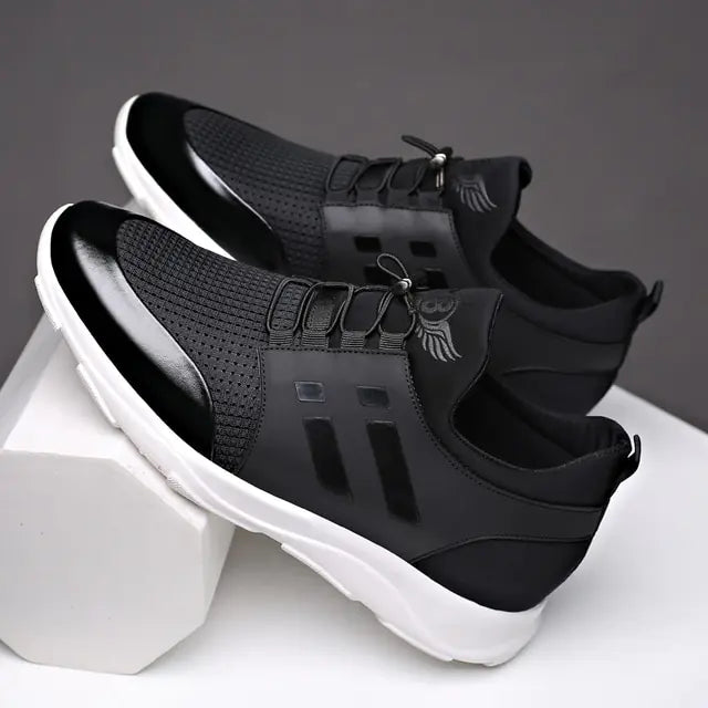 2022 Men&#39;s Shoes Quality Lycra+ Cow Leather Shoes Brand