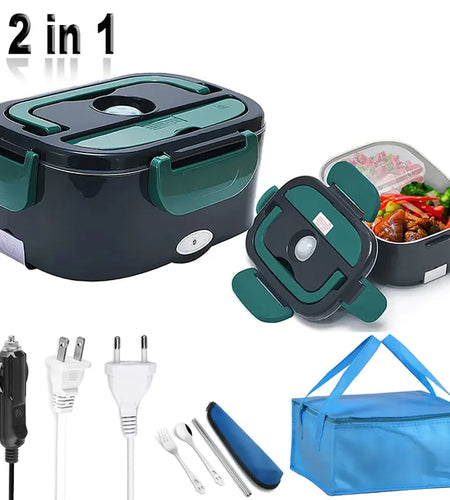 Dual Use Electric Heated Lunch Box